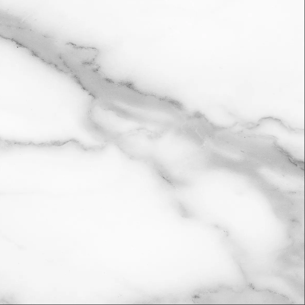13 x 13 in Lumino Statuario Matte Pressed Glazed Porcelain Tile