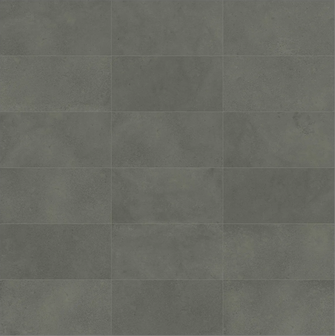 12 x 24 in Locale Carbon Matte Pressed Glazed Porcelain Tile
