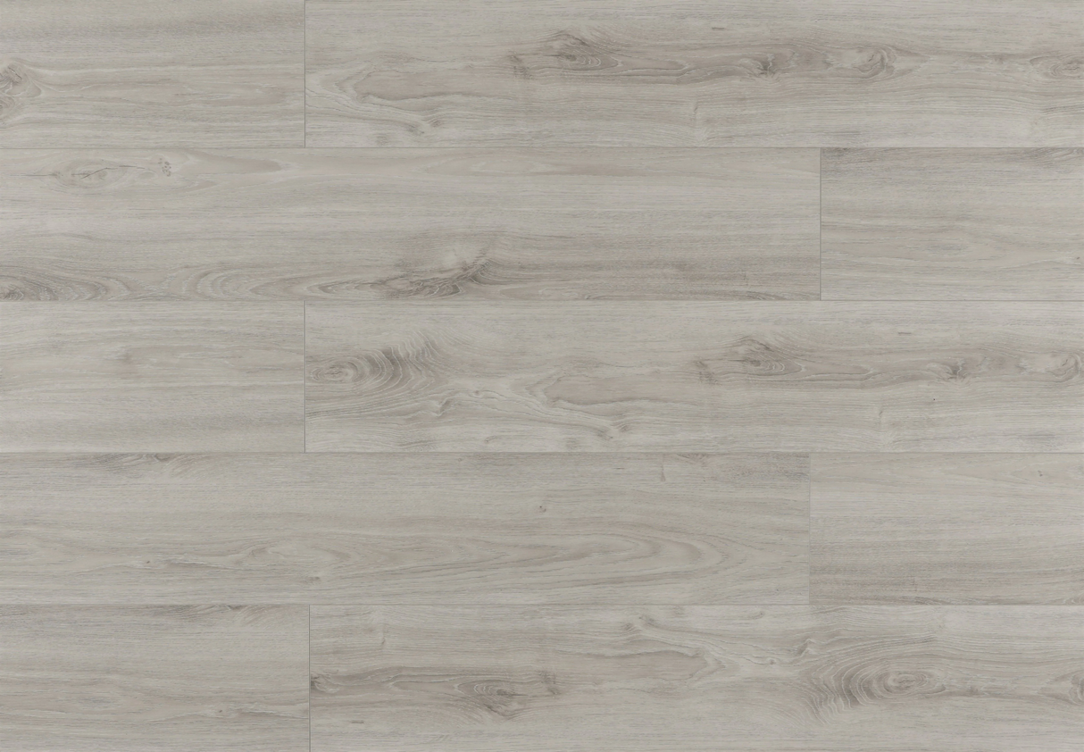 SPC Luxury Vinyl Flooring, Click Lock Floating, Daisy Pearl, 9" x 60" x 6.5mm, 20 mil Wear Layer - Trenta Collection (22.88SQ FT/ CTN)