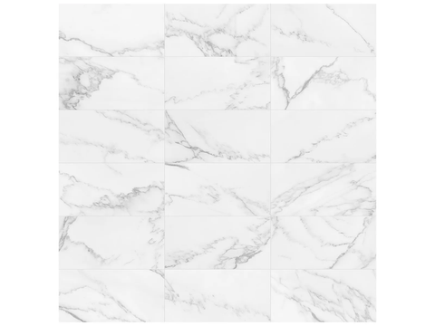 12 x 24 in Lumino Bianco Matte Pressed Glazed Porcelain Tile