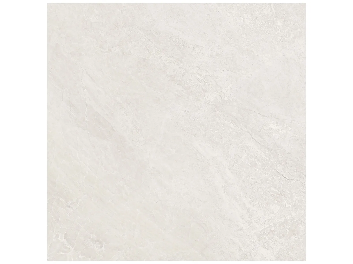 13 X 13 In Lumino Ivory Matte Pressed Glazed Porcelain Tile