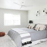 TOULON 52 inch 3 - Blade Smart Ceiling Fan with LED Light & Remote - LEDMyPlace