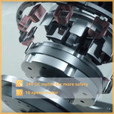 Trailblazer 52" (3 - Blade) White Best Smart Ceiling Fan with Dimmable LED Light, Works w/ Remote Control/Alexa/Google Home/Siri - LEDMyPlace