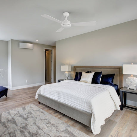 TRYTON 52 inch 3 - Blade Ceiling Fan with LED Light & Remote - LEDMyPlace