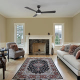 TRYTON 52 inch 3 - Blade Ceiling Fan with LED Light & Remote - LEDMyPlace