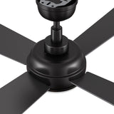 TRYTON 52 inch 4 - Blade Ceiling Fan with LED Light & Remote - LEDMyPlace