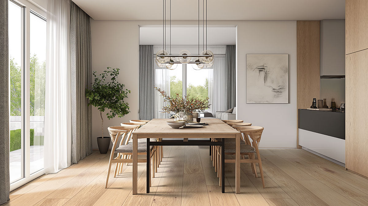 McCarran Tualatin Blonde 9-1/2 x 86 in 5/8 in White Oak Engineered Hardwood