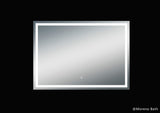 Twinkle 68'' Polished Edge Frosted Panel LED Bathroom Vanity