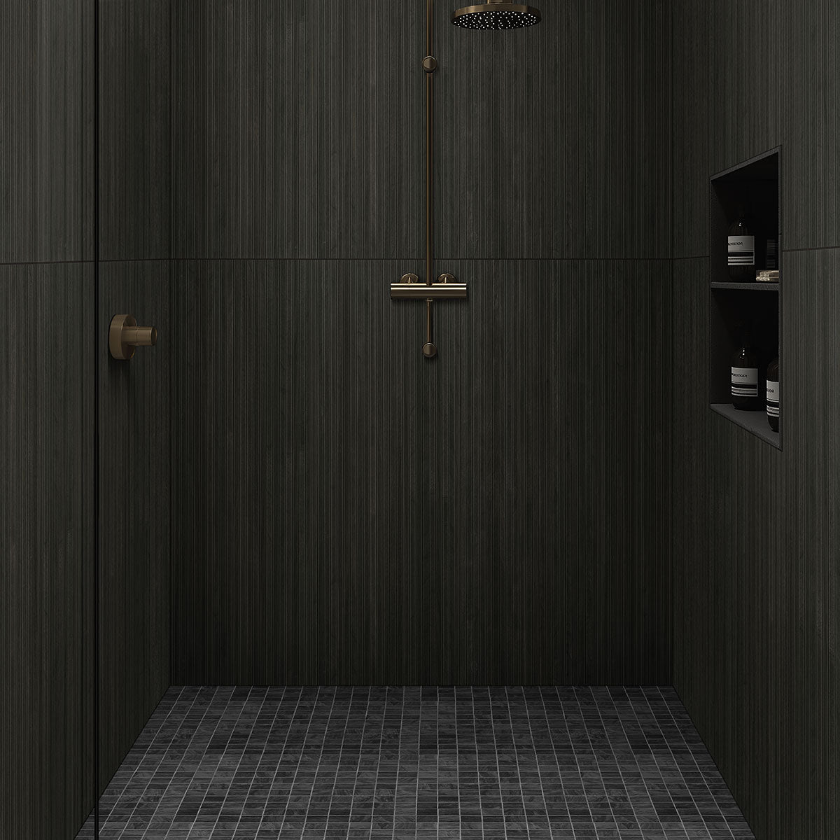 Urbanslat Carbon 16X48 Matte Tile