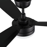 VARA 52 inch 3 - Blade Ceiling Fan with LED Light & Remote - LEDMyPlace