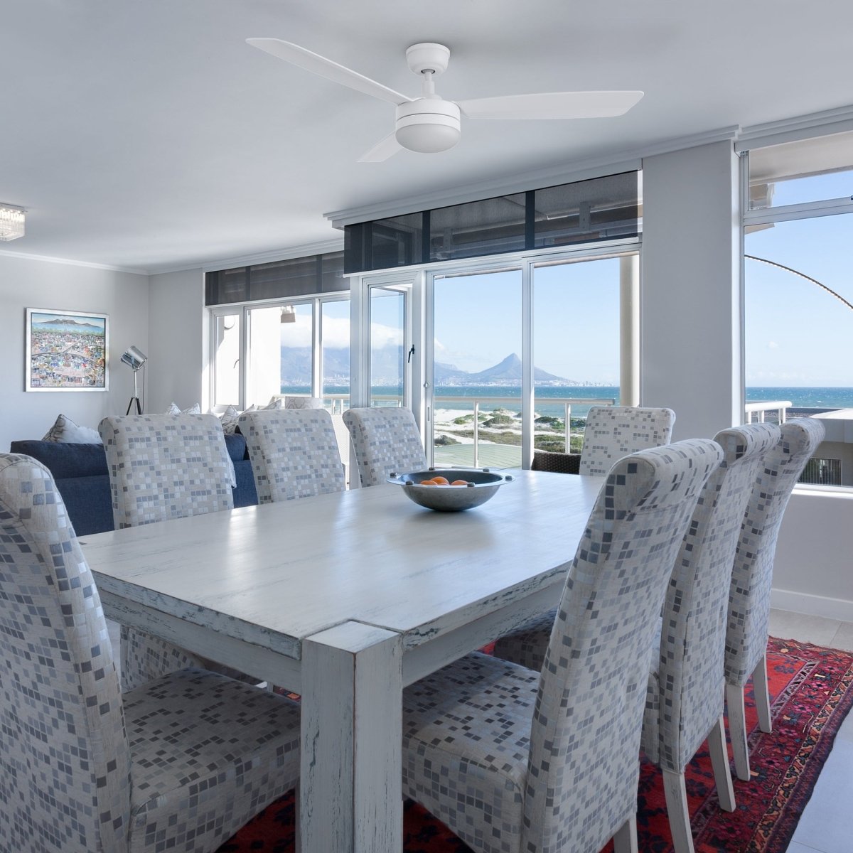 VARA 52 inch 3 - Blade Ceiling Fan with LED Light & Remote - LEDMyPlace