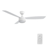 VARA 52 inch 3 - Blade Ceiling Fan with LED Light & Remote - LEDMyPlace
