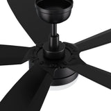 VARA 52 inch 5 - Blade Ceiling Fan with LED Light & Remote - LEDMyPlace