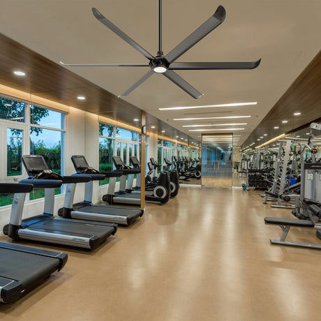 VINKA 60 inch 6 - Blade Ceiling Fan with LED Light & Remote - LEDMyPlace