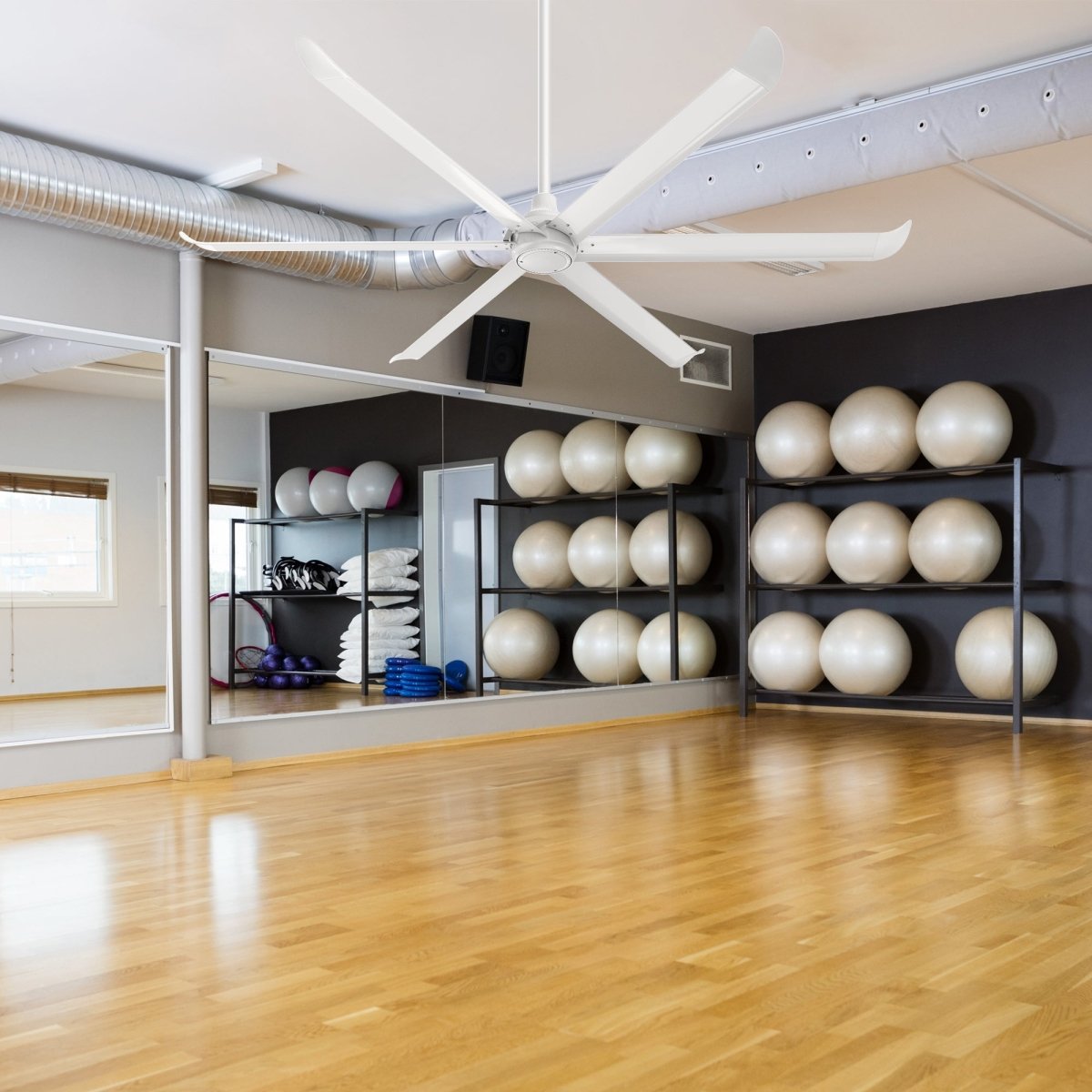 VINKA 60 inch 6 - Blade Ceiling Fan with LED Light & Remote - LEDMyPlace