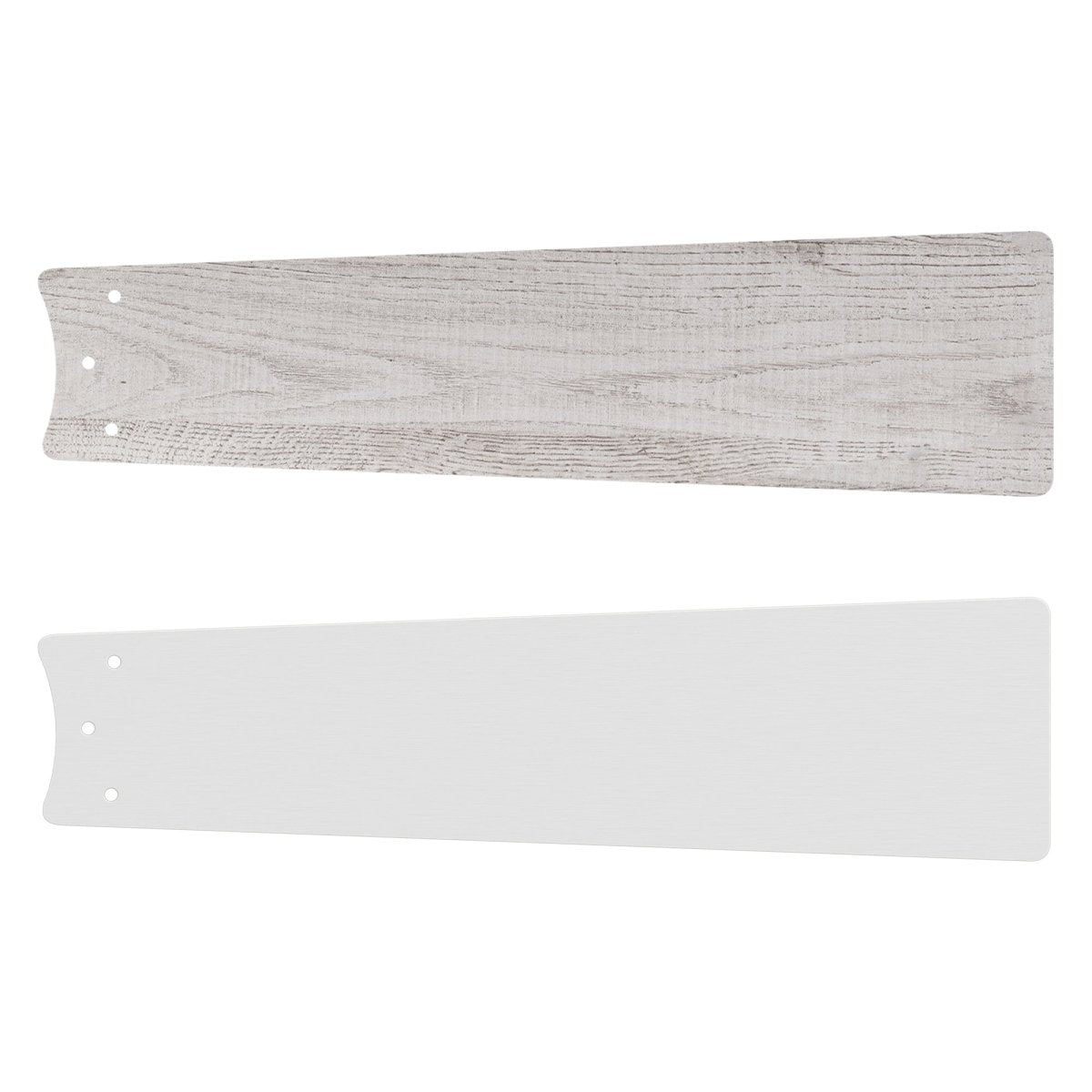 Wynston 52 inch 5 - Blade Flush Mount Ceiling Fan with Remote Control - White (No Light) - LEDMyPlace