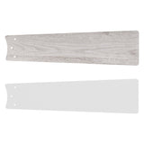 Wynston 52 inch 5 - Blade Flush Mount Ceiling Fan with Remote Control - White (No Light) - LEDMyPlace