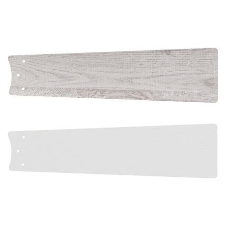 Wynston 52 inch 5 - Blade Flush Mount Ceiling Fan with Remote Control - White (No Light) - LEDMyPlace