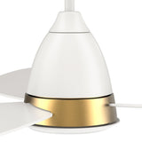 YORK 52 inch 3 - Blade Smart Ceiling Fan with LED Light & Remote - LEDMyPlace