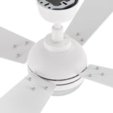 ZELDA 52 inch 4 - Blade Ceiling Fan with LED Light & Remote - LEDMyPlace