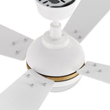 ZELDA 52 inch 4 - Blade Ceiling Fan with LED Light & Remote - LEDMyPlace