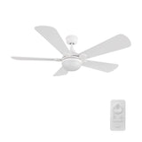ZELDA 52 inch 5 - Blade Ceiling Fan with LED Light & Remote - LEDMyPlace