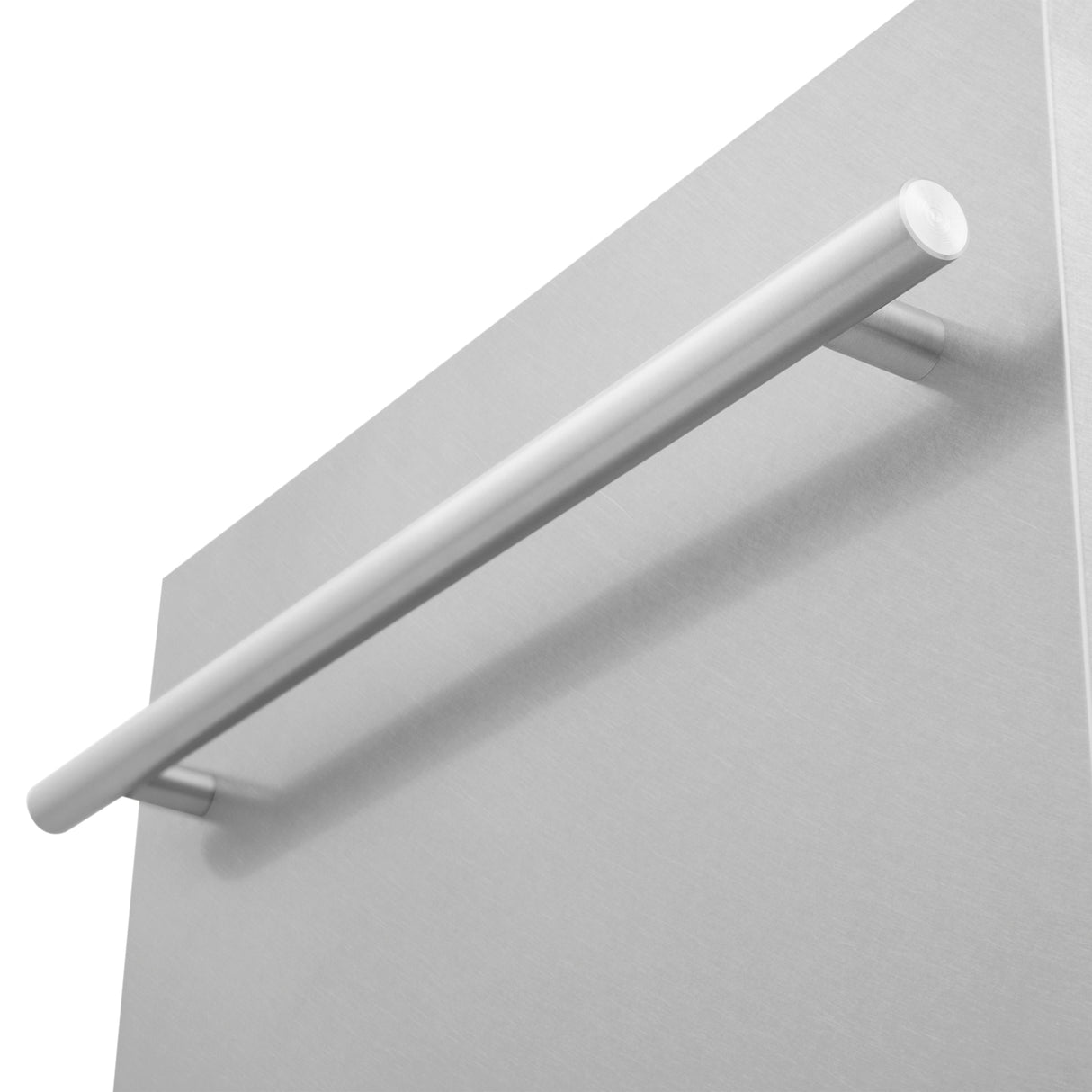 ZLINE 18 in. Compact Top Control Built-In Dishwasher with Satin Stainless Steel Panel and Stainless Steel Tub with Modern Style Handle, 52dBa (DW-SN-18)