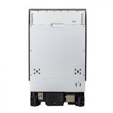 ZLINE 18 in. Compact Unfinished Top Control Built-In Dishwasher with Stainless Steel Tub and Modern Style Handle, 52dBa (DW-UF-18)