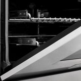 ZLINE Autograph Edition 60 in. 7.4 cu. ft. Legacy Dual Fuel Range with 9 Burner Gas Cooktop and 2 Electric Convection Ovens in Satin Stainless Steel and Champagne Bronze Accents (RASZ-SN-60-CB)