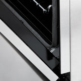 ZLINE Autograph Edition 60 in. 7.4 cu. ft. Legacy Dual Fuel Range with 9 Burner Gas Cooktop and 2 Electric Convection Ovens in Satin Stainless Steel and Polished Gold Accents (RASZ-SN-60-G)