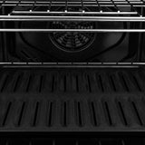 ZLINE Autograph Edition 30 in. Professional True Convection Double Wall Oven with Air Fry and Self Clean in Stainless Steel with Polished Nickel Helix Handles (WADZ-30-KPN)