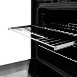 ZLINE Autograph Edition 30 in. Professional True Convection Double Wall Oven with Air Fry and Self Clean in Stainless Steel with Polished Nickel Helix Handles (WADZ-30-KPN)