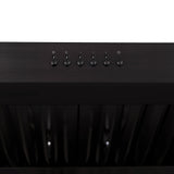 ZLINE 30 in. 600 CFM Ducted Under Cabinet Range Hood in Black Stainless Steel (BS623-30)