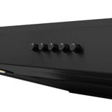 ZLINE 30 in. 400 CFM Ducted Under Cabinet Range Hood in Black Stainless Steel (BS617-30)