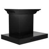 24" ZLINE CrownSound™Ducted Vent Wall Mount Range Hood in Black Stainless Steel with Built-in Bluetooth Speakers (BSKENCRN-BT-24)