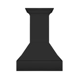 ZLINE 36 in. Wooden Wall Mount Range Hood in Rustic Black Finish (355CC-36)