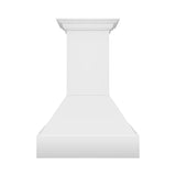 ZLINE 30 in. Wooden Wall Mount Range Hood in Rustic Bright White Finish (355WW-30)