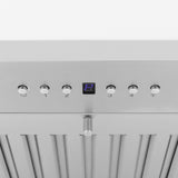 ZLINE 36 in. Wooden Wall Mount Range Hood in Shiplap Bright White Finish (KPWW-36)