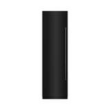 ZLINE 24 in. 12.4 cu. ft. Column Freezer in Black Stainless Steel with Graphite Gray Interior (RCFV-BS-24)
