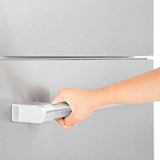 ZLINE 30 in. 16.1 cu. ft. Built-In Bottom Freezer Refrigerator with Water Dispenser and Ice Maker in Satin Stainless Steel (RBIV-SN-30)
