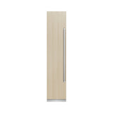 ZLINE 18 in. 8.6 cu. ft. Panel Ready Left Hinge Column Freezer with Graphite Gray Interior (RBCFVL-18)