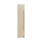 ZLINE Autograph Edition 18 in. 8.6 cu. ft. Panel Ready Left Hinge Column Freezer with Graphite Gray Interior and Champagne Bronze Accents (RBCFVLZ-18-CB)