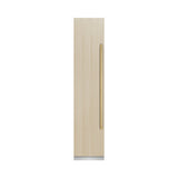 ZLINE Autograph Edition 18 in. 8.6 cu. ft. Panel Ready Left Hinge Column Freezer with Graphite Gray Interior and Polished Gold Accents (RBCFVLZ-18-G)