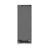 ZLINE Autograph Edition 24 in. 12.5 cu. ft. Column Refrigerator in Stainless Steel with Graphite Gray Interior and Champagne Bronze Accents (RCRVZ-30424-CB)