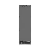 ZLINE Autograph Edition 24 in. 12.5 cu. ft. Panel Ready Column Refrigerator with Graphite Gray Interior and Matte Black Accents (RBCRVZ-24-MB)