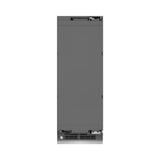 ZLINE Autograph Edition 30 in. 16.7 cu. ft. Panel Ready Column Refrigerator with Graphite Gray Interior and Matte Black Accents (RBCRVZ-30-MB)
