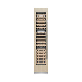 ZLINE 18 in. 9.0 cu. ft. Triple Zone 68 Bottle Panel Ready Left Hinge Column Wine Cooler (RBCWVL-18)