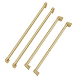ZLINE Autograph Edition 60 in. Built-in Refrigerator Handles (Set of 4) in Champagne Bronze (RBIVHZ-CB-60)