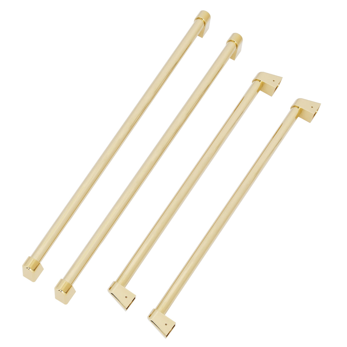 ZLINE Autograph Edition 60 in. Built-in Refrigerator Handles (Set of 4) in Polished Gold (RBIVHZ-G-60)