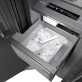 ZLINE 18 in. 8.6 cu. ft. Left Hinge Column Freezer in Stainless Steel with Graphite Gray Interior (RCFVL-304-18)